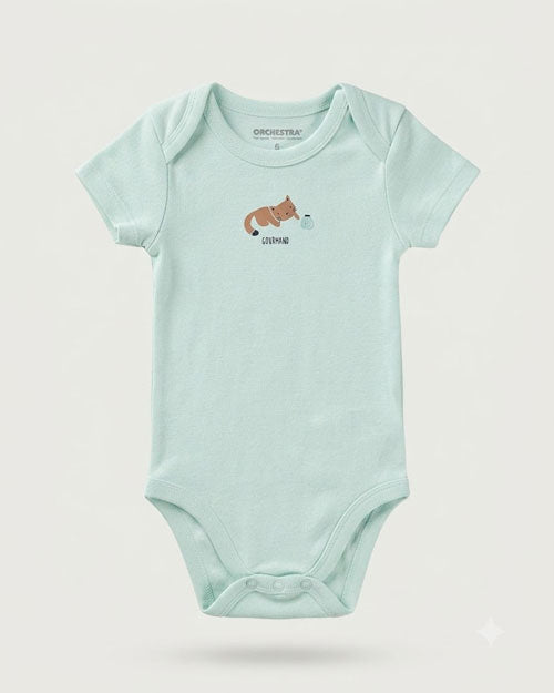 Sky blue kitty onesie