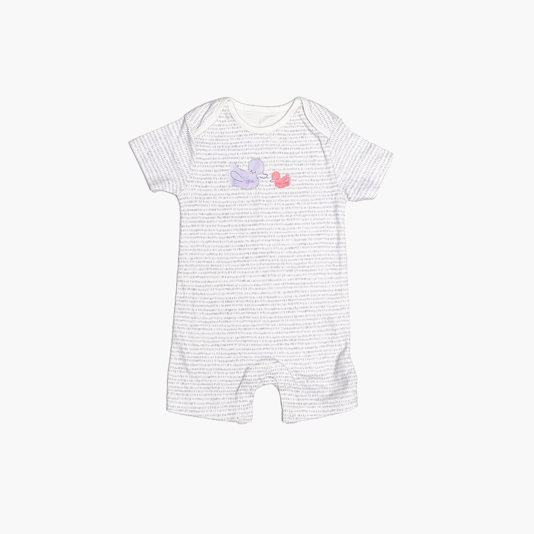 LAVENDER PATTERNED JUMPSUIT