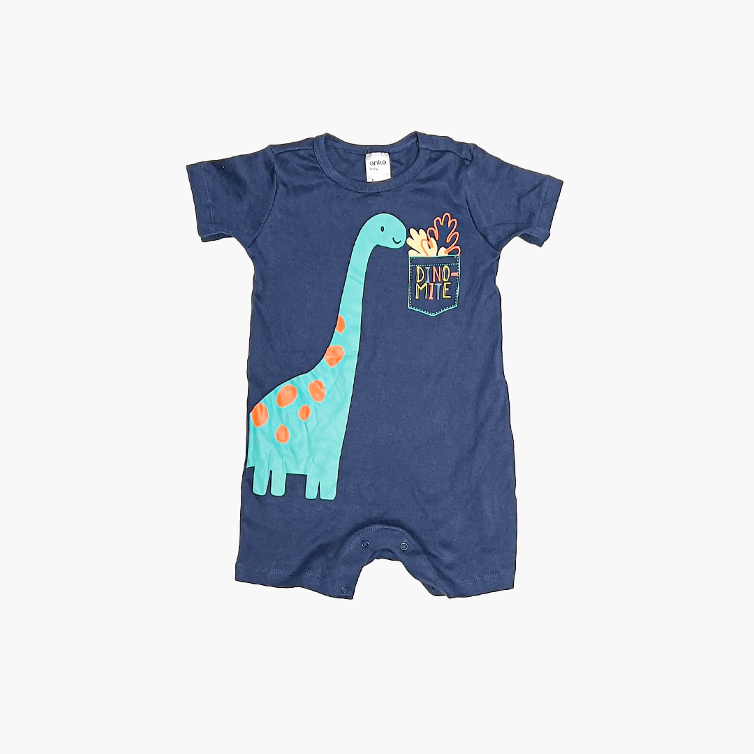 NAVY BLUE PRINTED JUMPSUIT