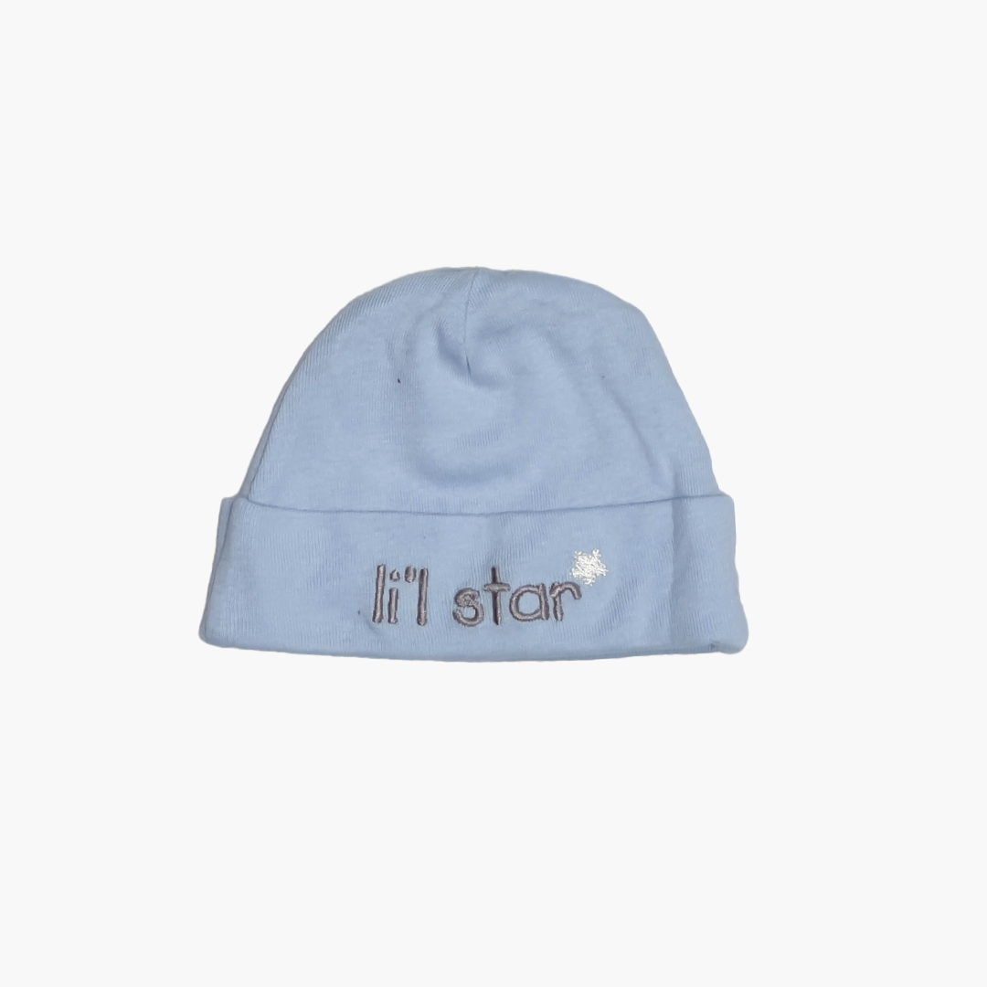 BLUE LIL STAR PLAIN CAP