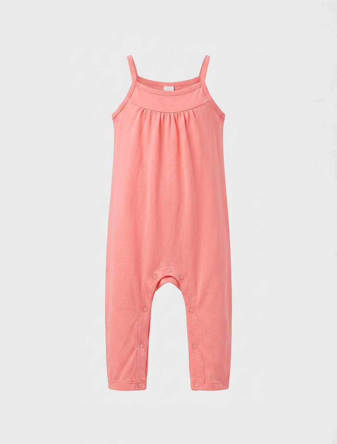 PEACH PINK FANCY ROMPER