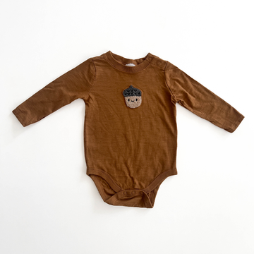 GARANIMAL BROWN FULL SLEEVE ONESIE