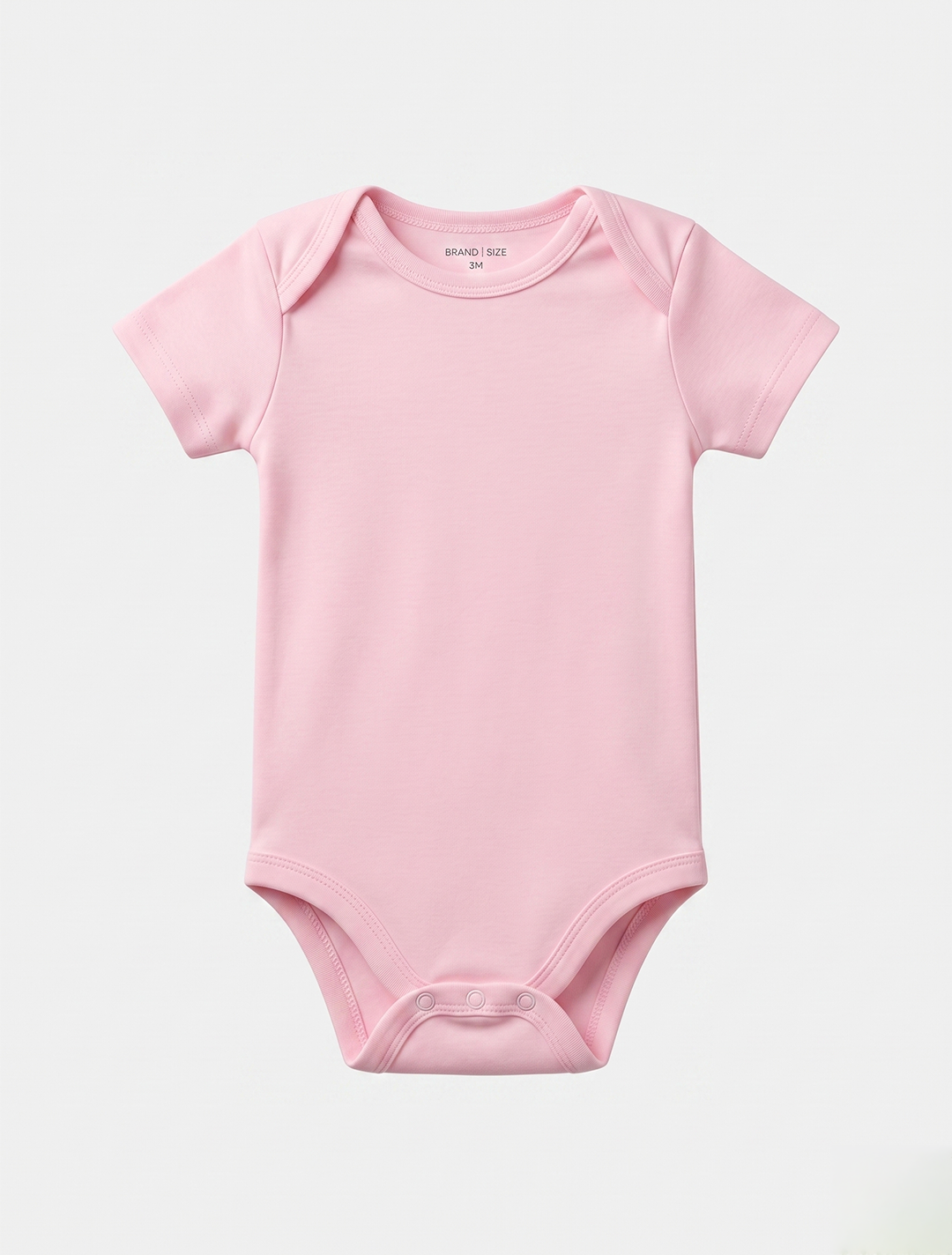 BABY PINK PLAIN ONESIE