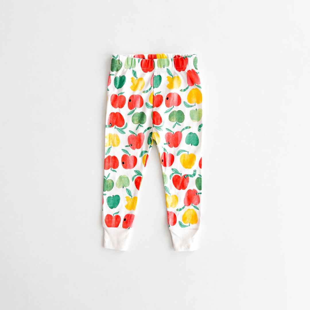 APPLE PATTERNED PANTS