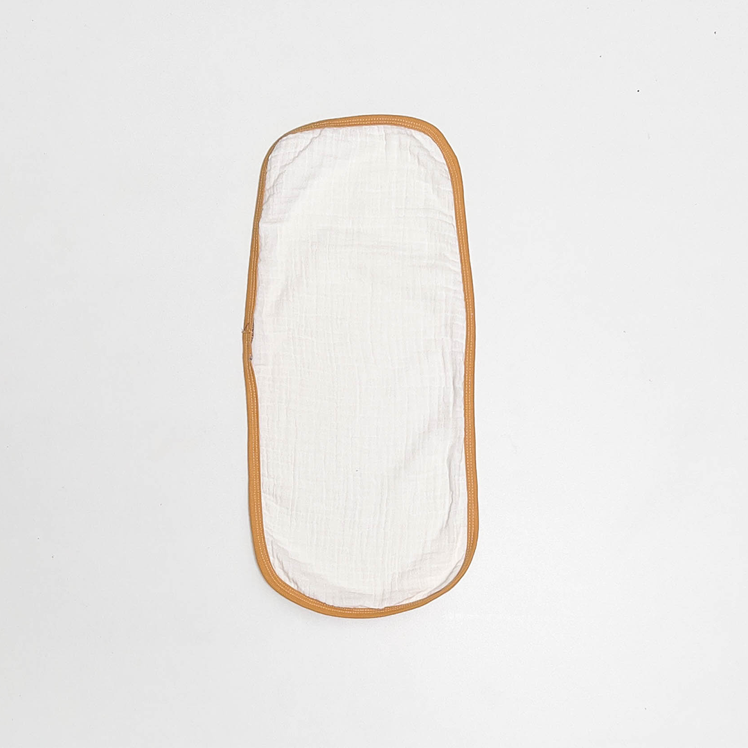 WHITE MUSLIN BURP CLOTH