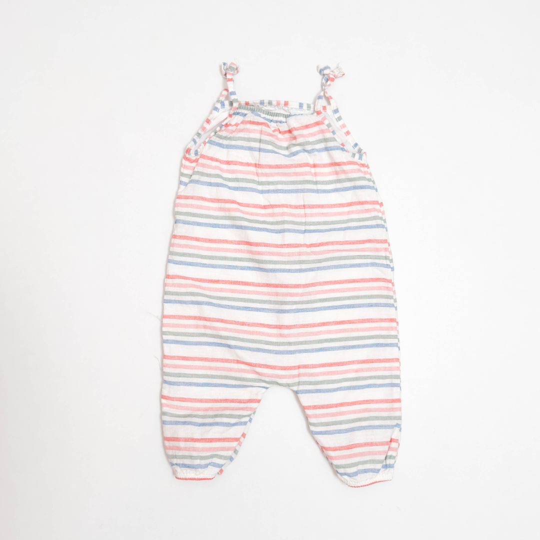 MUSLIN STRIPED ROMPER