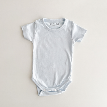 LIGHT BLUE PLAIN ONESIE