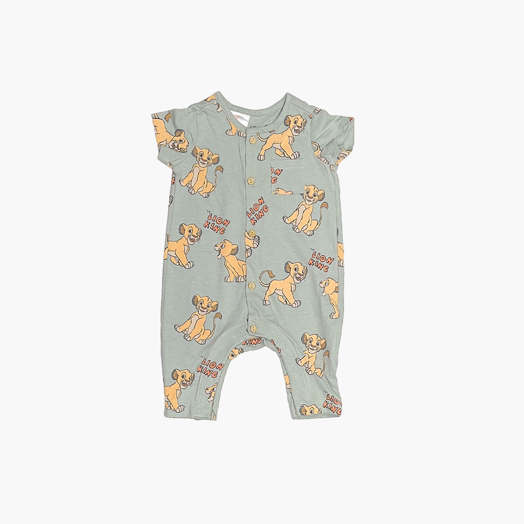 PASTEL SIMBA PRINTED JUMPSUIT
