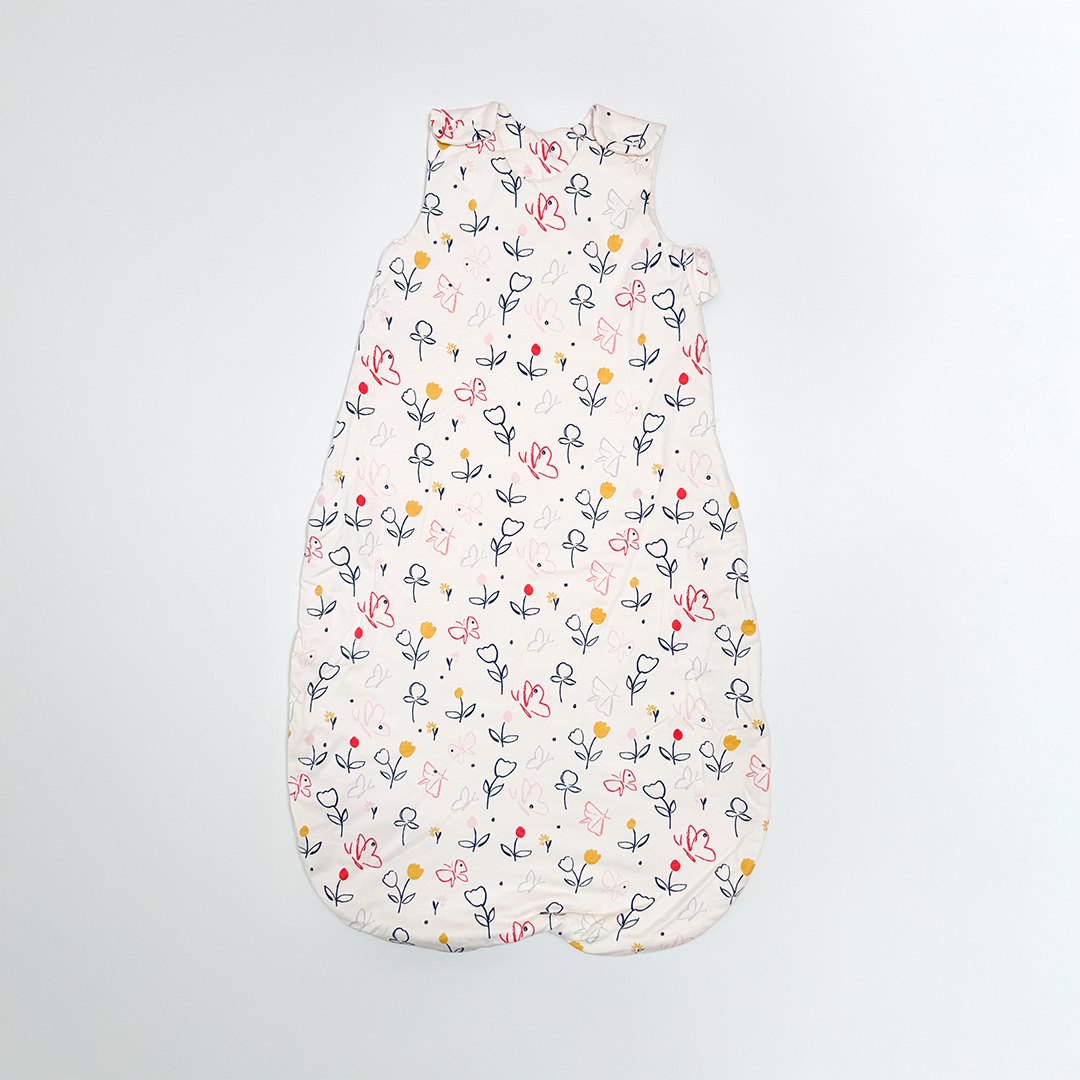OFF WHITE FLORAL SLEEPING BAG