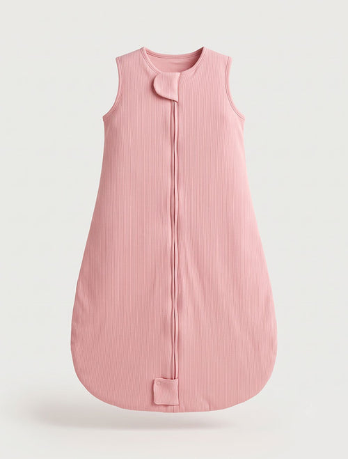 Dusty Pink ribbed sleeping bag