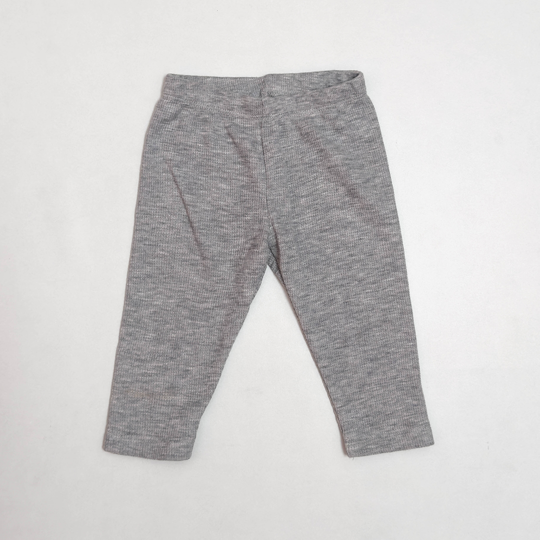 GREY KNITTED PANTS