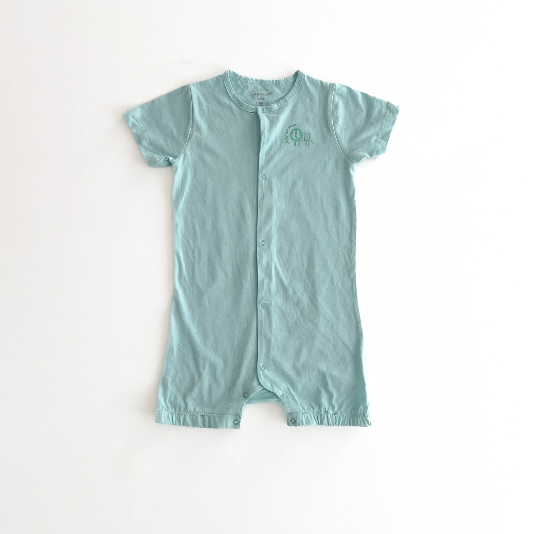 AQUA BLUE JUMPSUIT