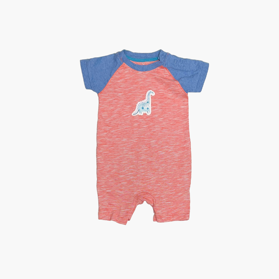 RED AND BLUE DINO JUMPSUIT