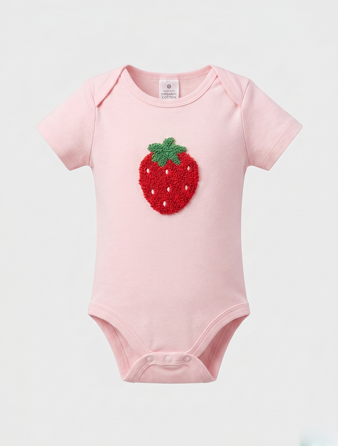 PINK STRAWBERRY ONESIES