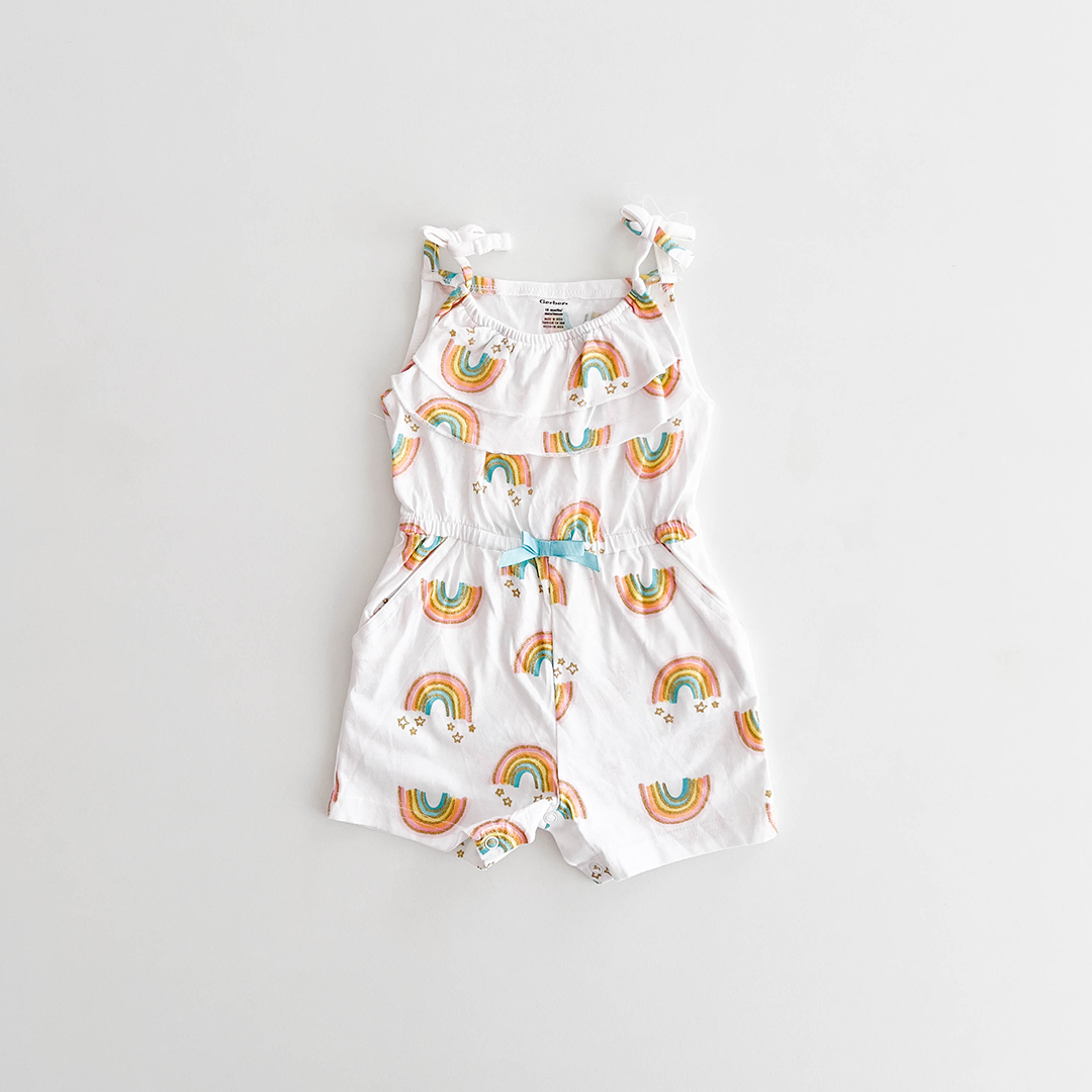 RAINBOW PRINTED FANCY  JUMPSUIT