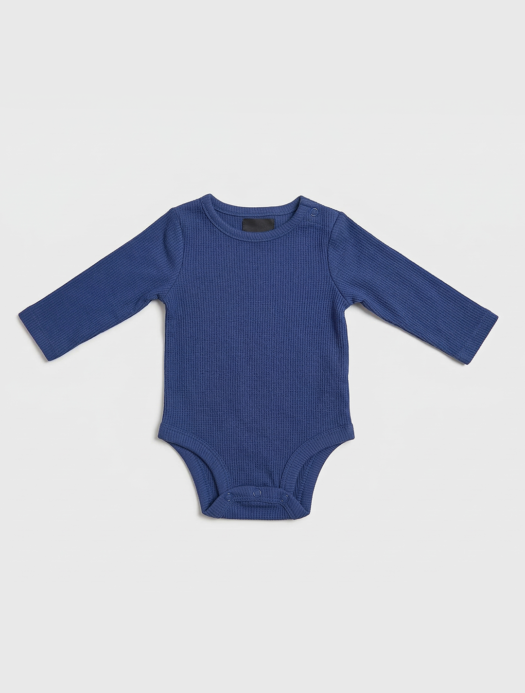 BLUE KNITTTED ONESIE