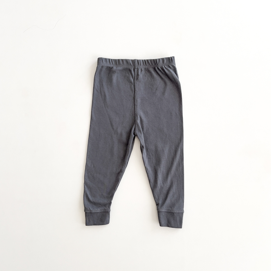 DARK GREY PLAIN COTTON PANTS