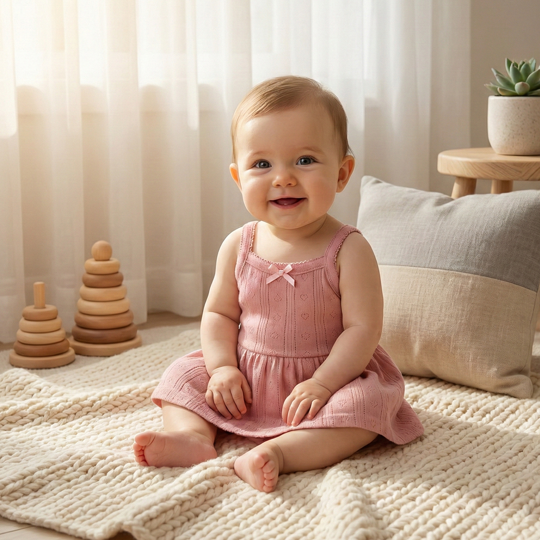 TURKISH ROSE POINTELLE SUNSUIT