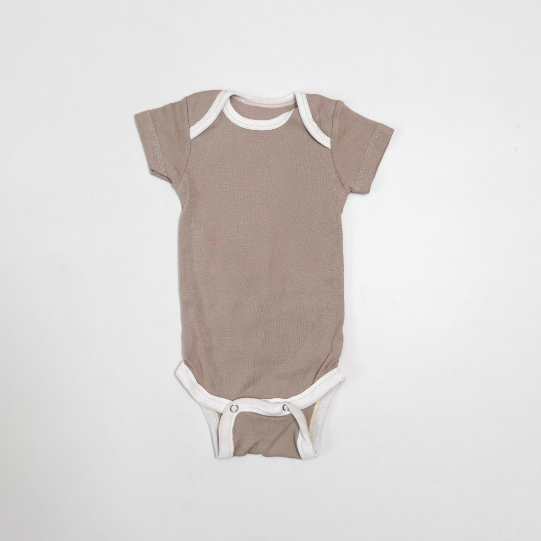 BROWN PLIAN ONESIE