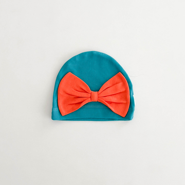 ORANGE BOW CAP