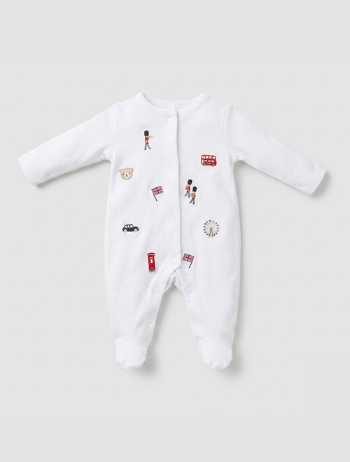 White london theme sleepsuit