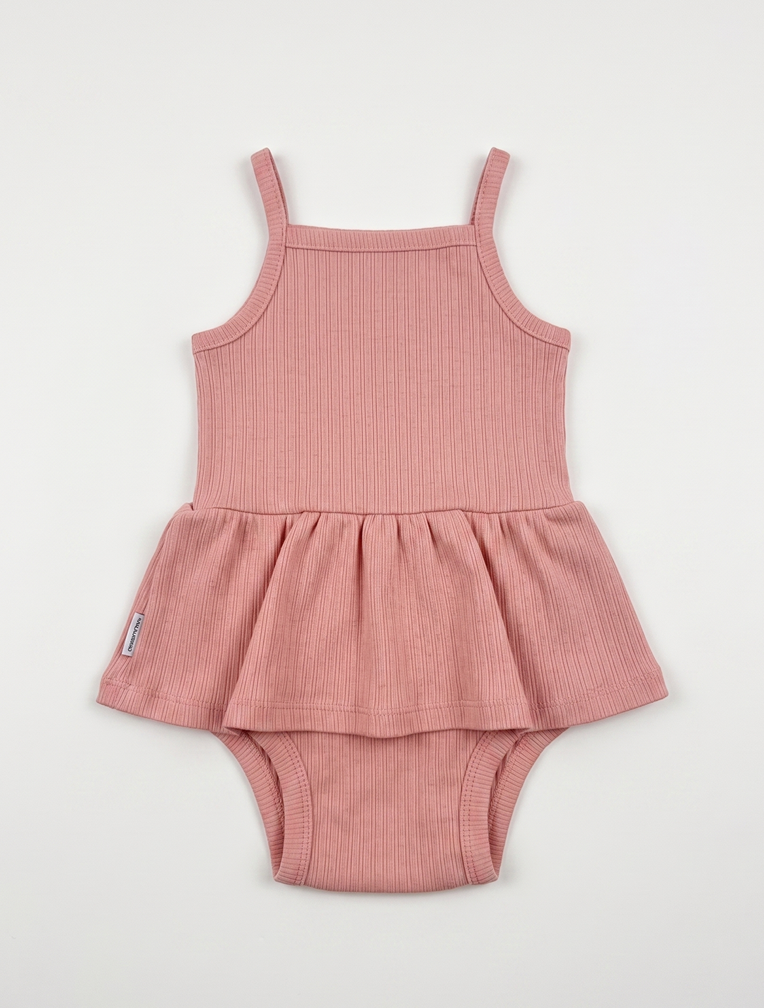 DUSTY PINK POINTELLE SUNSUIT