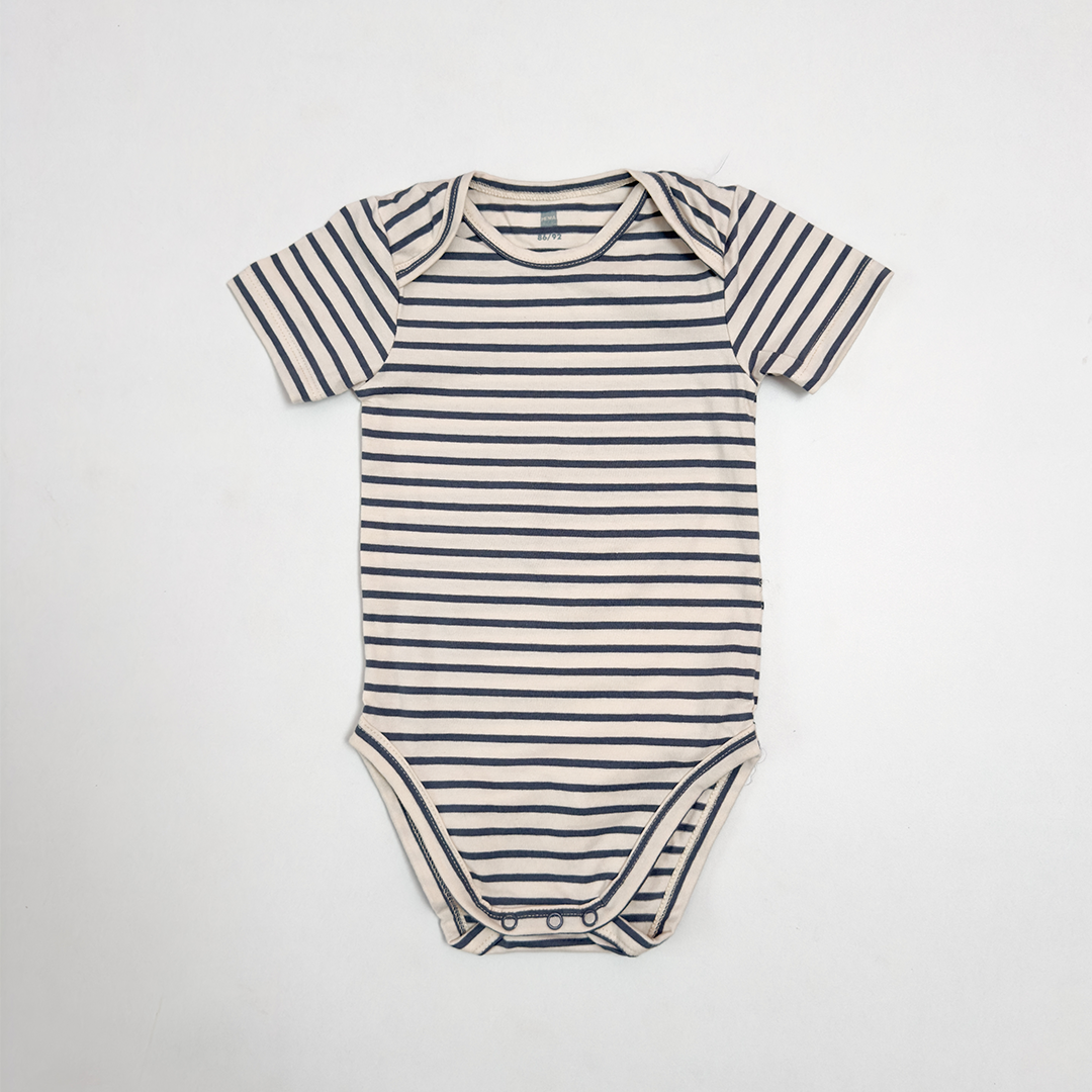 OFF WHITE STRIPED ONESIE