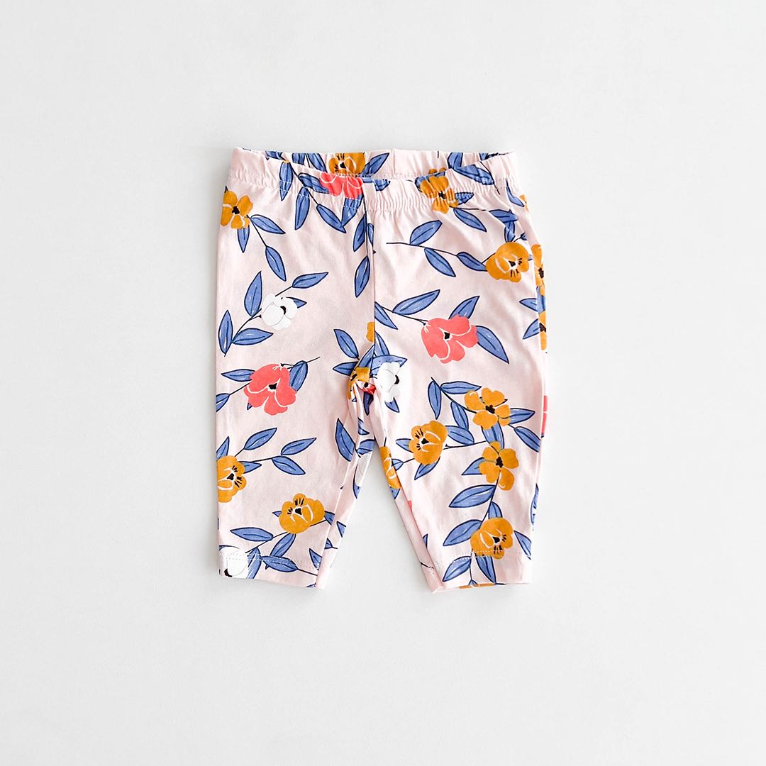 FLORAL PRINTED PANTS