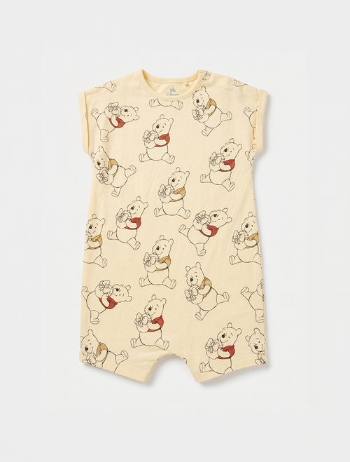 Yellow phoo printed jumpsuit