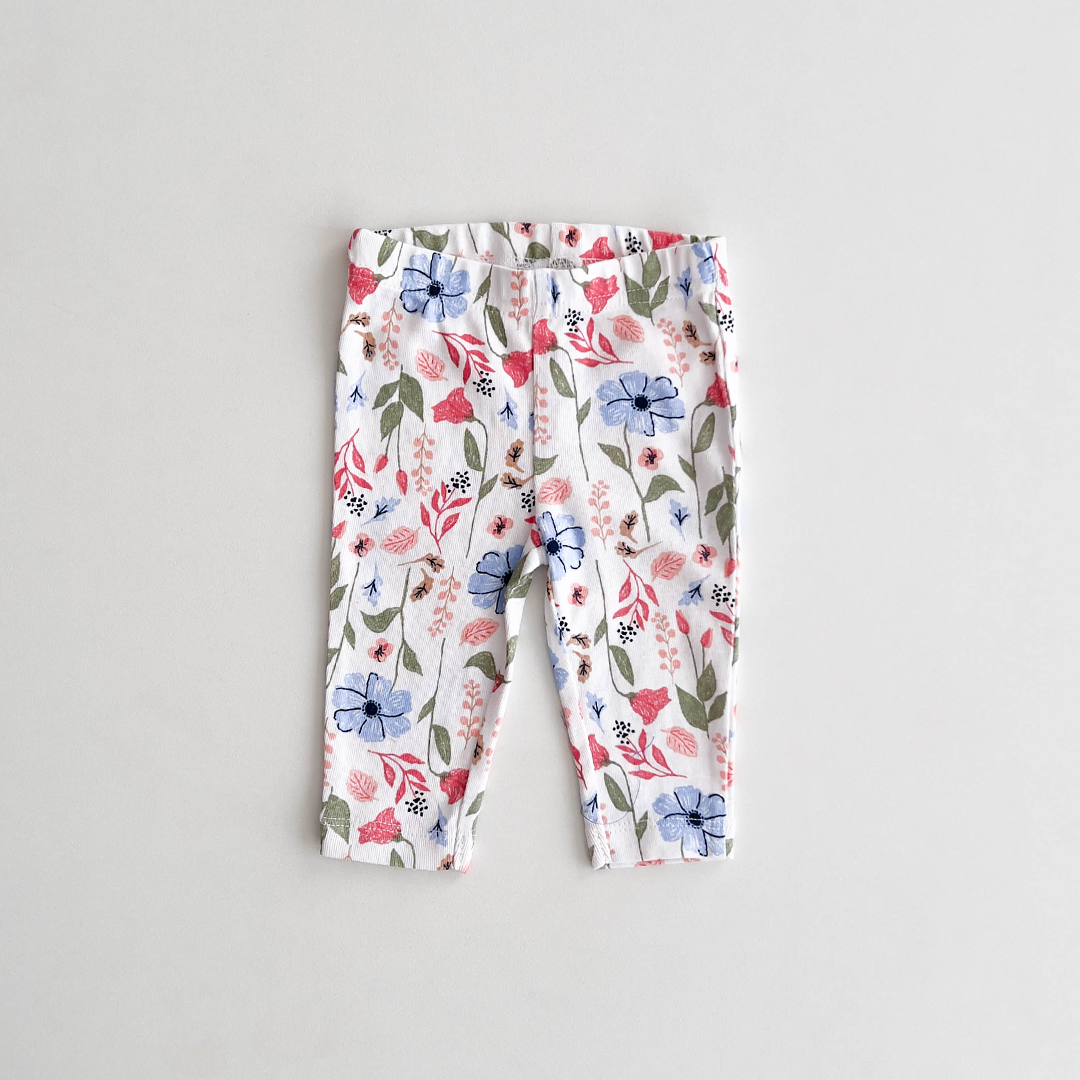 FLORAL PRINTED PANTS