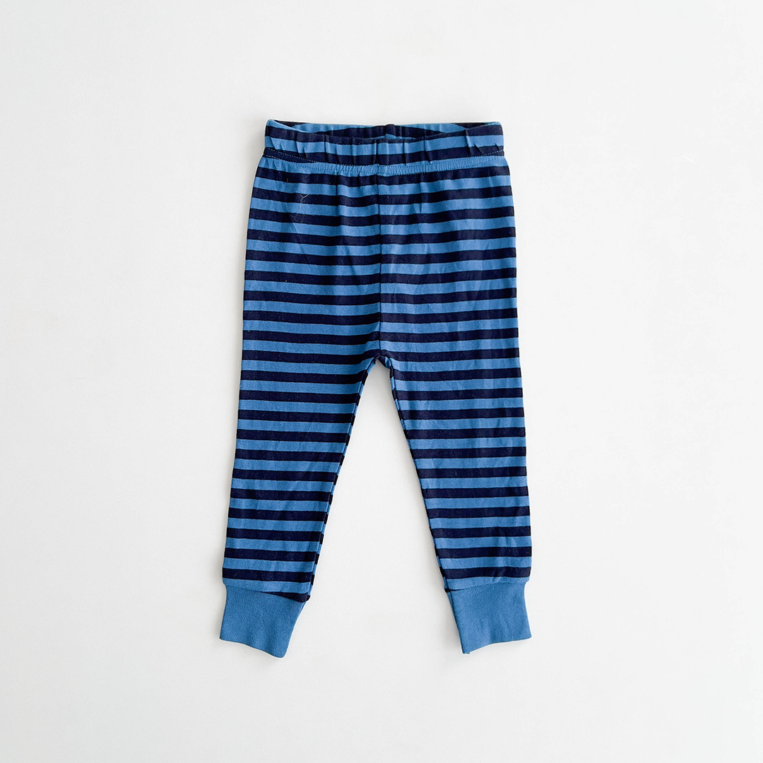BLUE BLACK STRIPED PANT