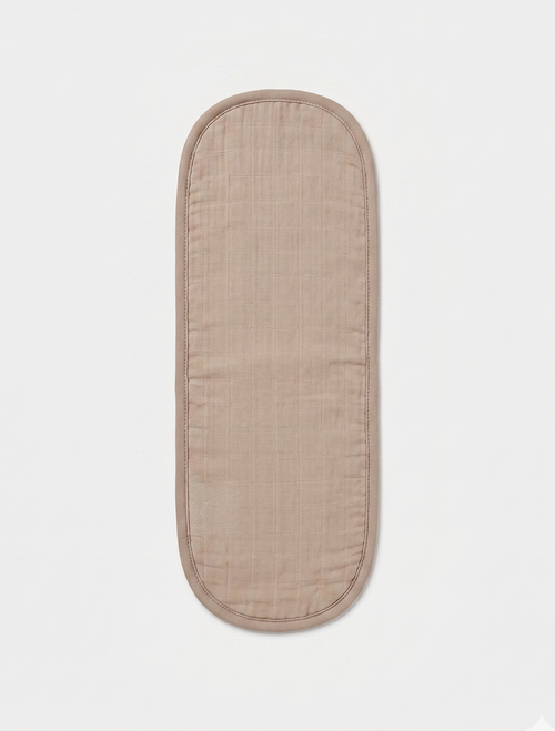 BEIGE MUSLIN BURP CLOTH