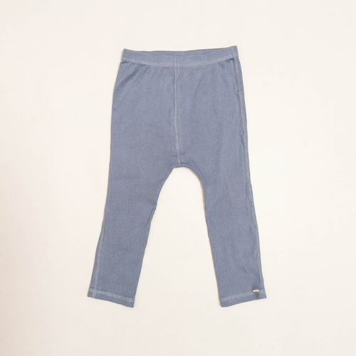 OCEAN BLUE RIBBED PANTS