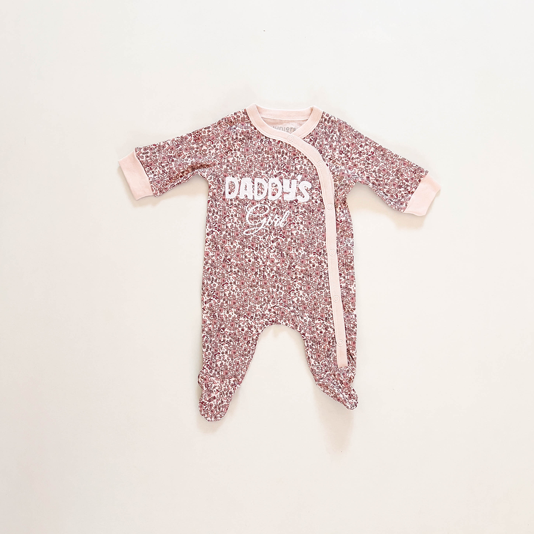 PREMIUM PINK FLORAL SLEEPSUIT