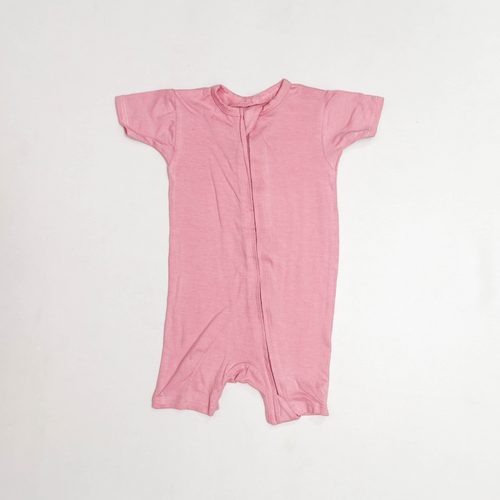 LBABY PINK VISCOUS ZIPPER JUMPSUIT