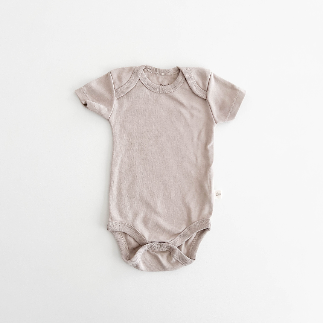 LIGHT GREY PLAIN ONESIE
