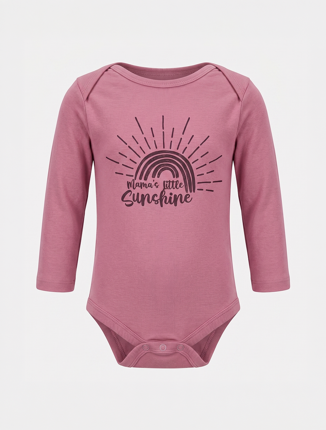 WINE PRINTED ONESIE