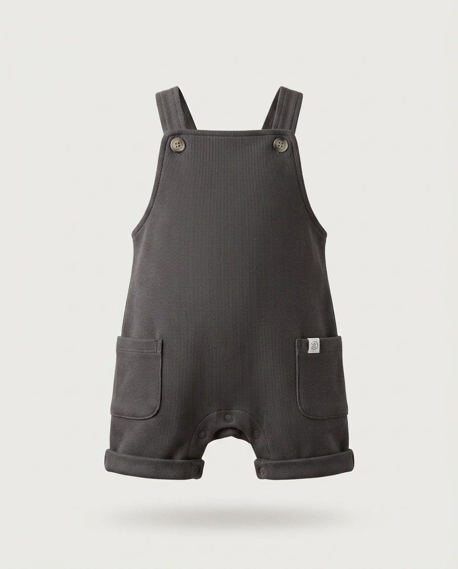 Grey boys dungaree