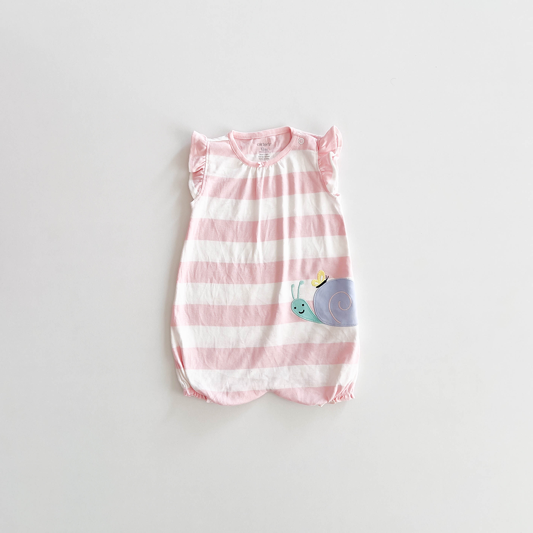 PINK STRIPED JUMPSUIT