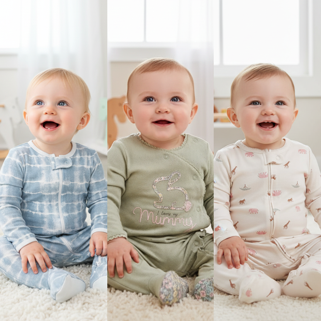 6-9 MONTHS SLEEPSUITS BUNDLES