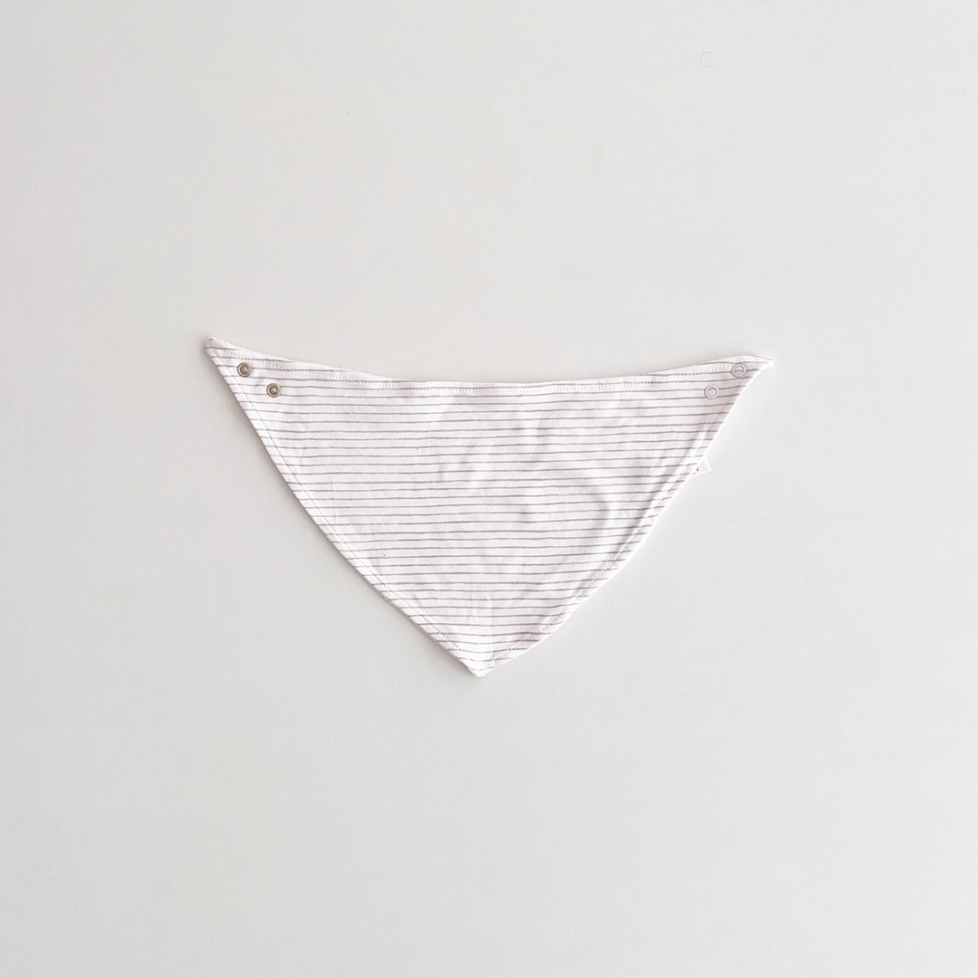 GREY STRIPED BIB