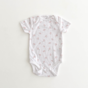 NEXT BABY WHITE BUNNY PRINT ONESIE