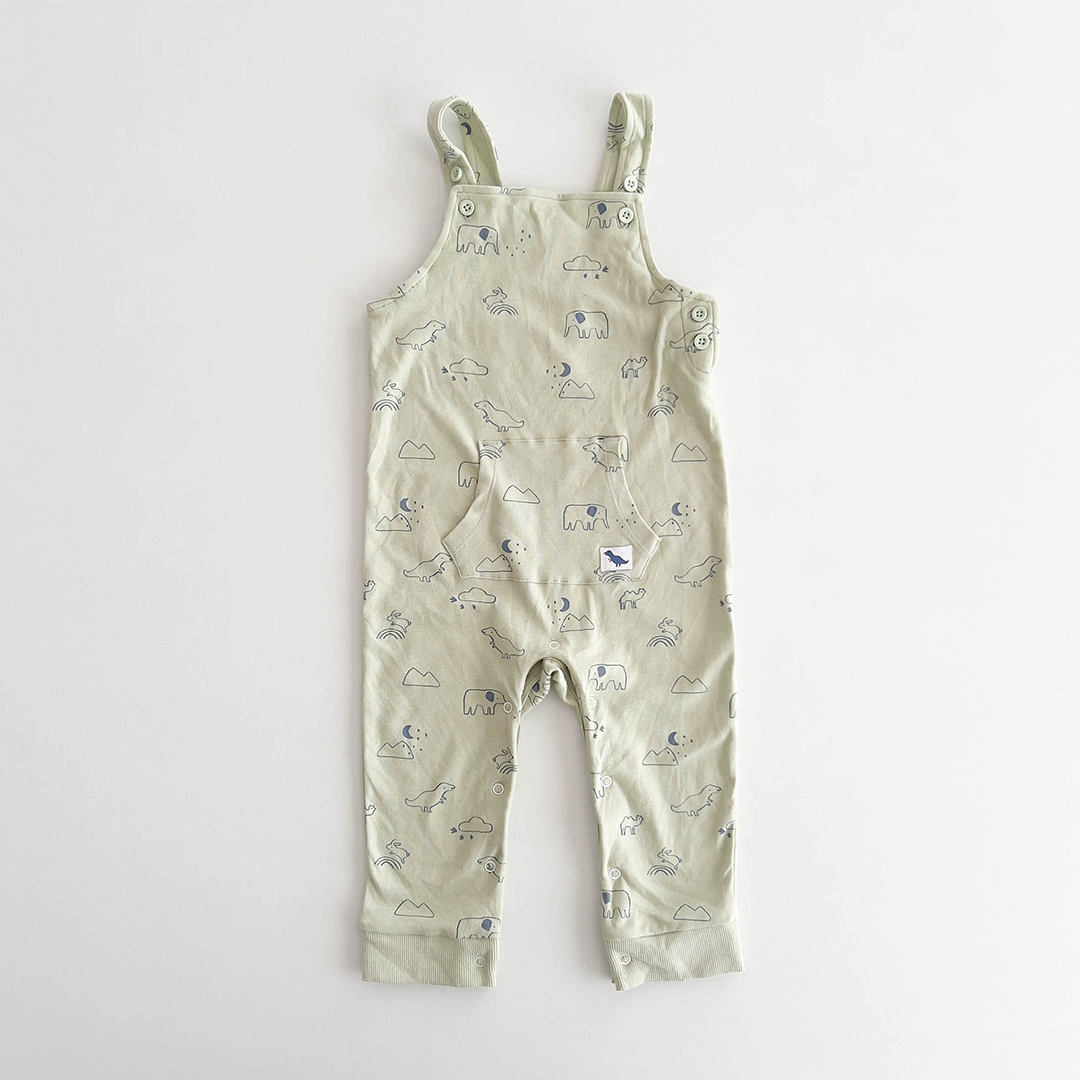 SAGE GREEN DUNGAREE