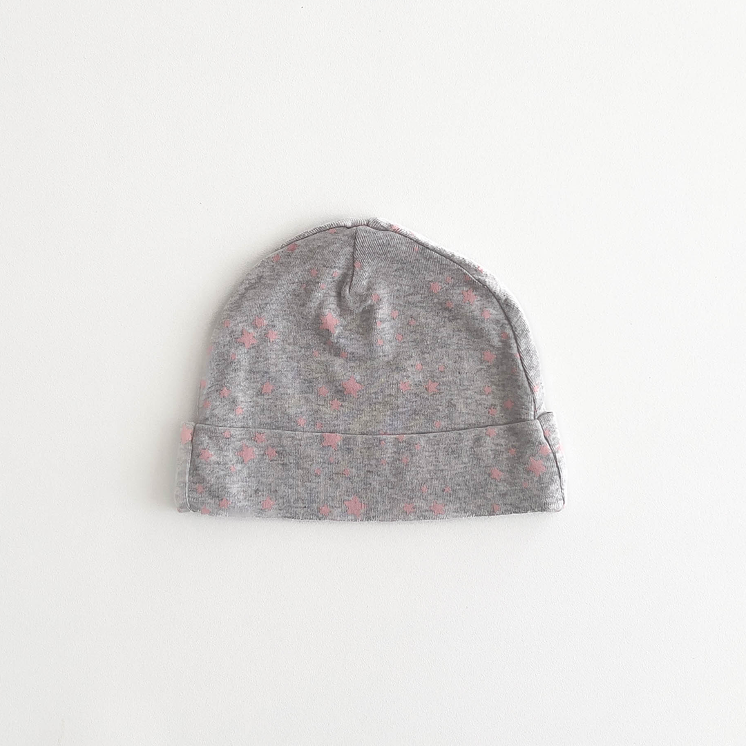 GREY STAR PRINTED CAP