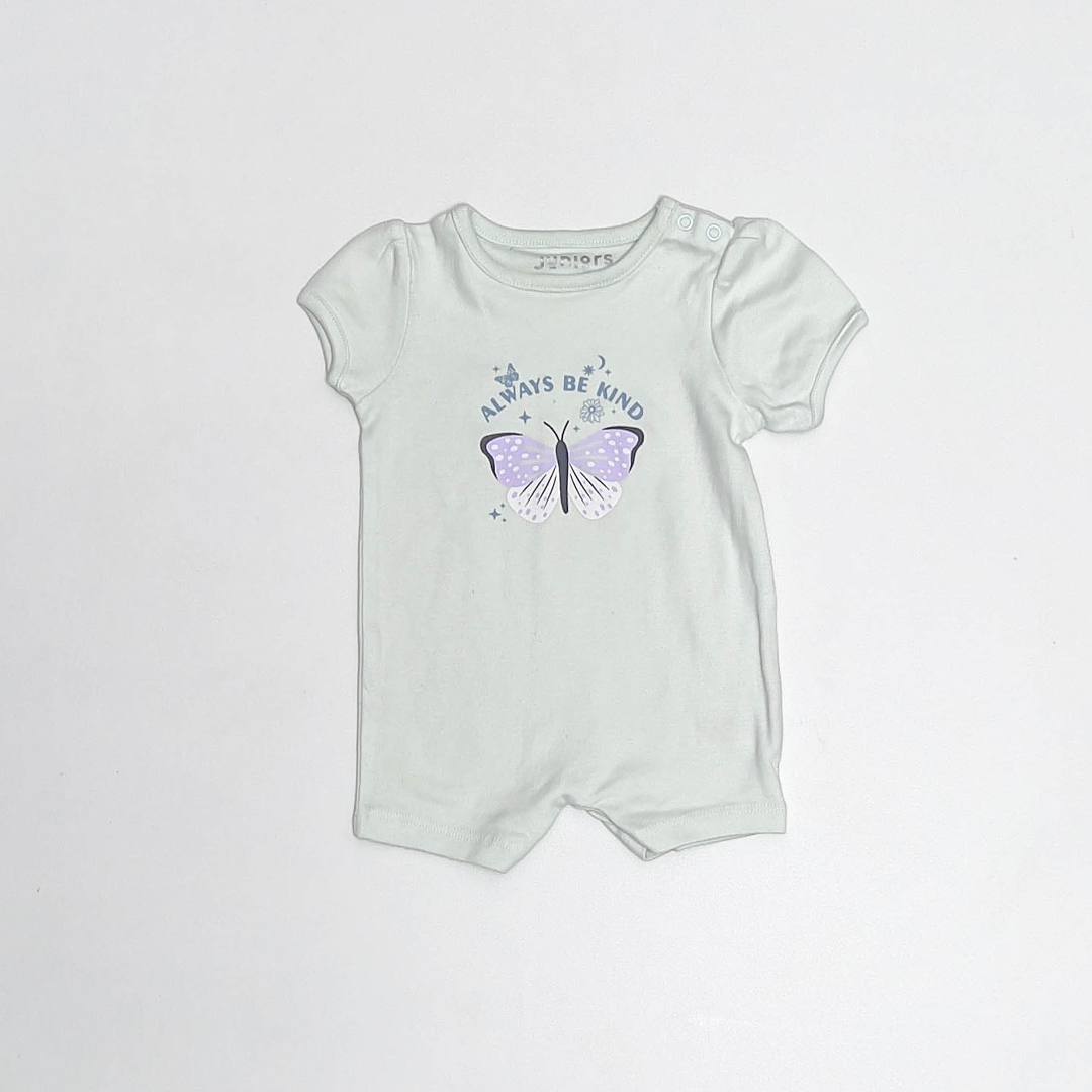 AERO BLUE BUTTERFLY JUMPSUIT