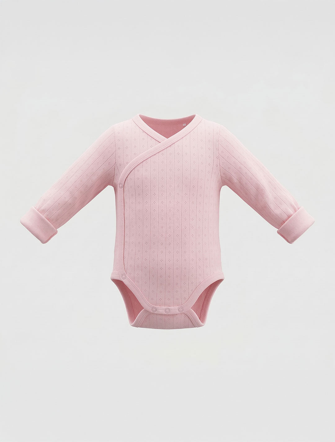 PINK POINTELLE WRAPOVER ONEISE