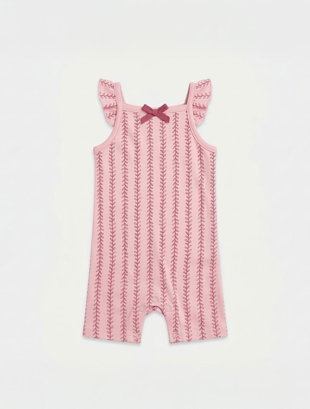 PINK PATTERNES HALF JUMPSUIT