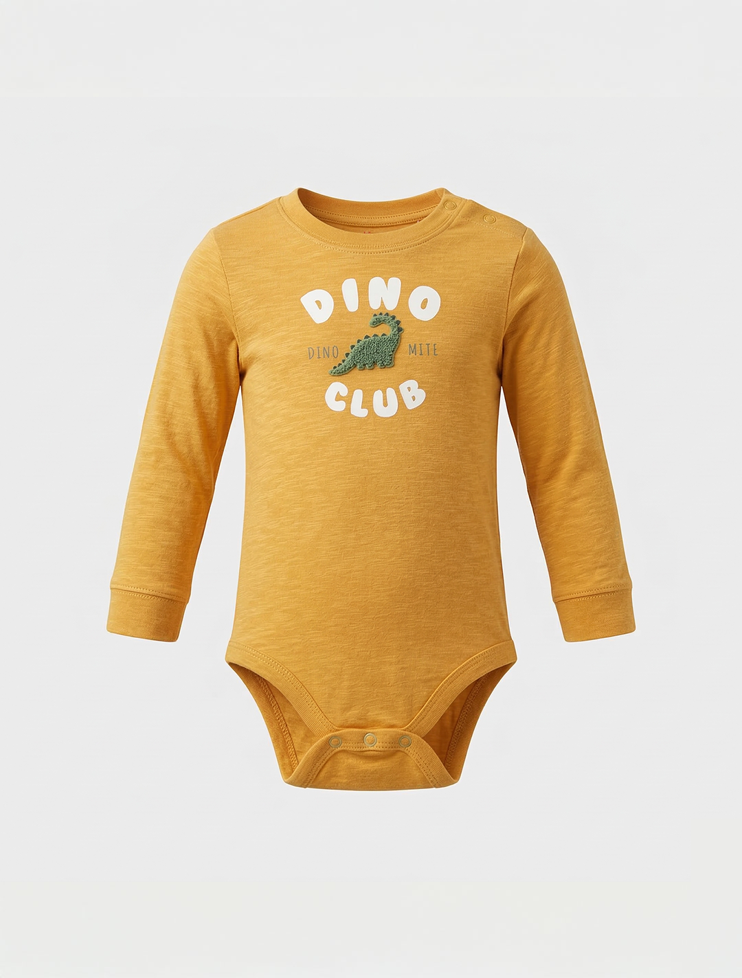YELLOW DINO UNISEX ONESIE