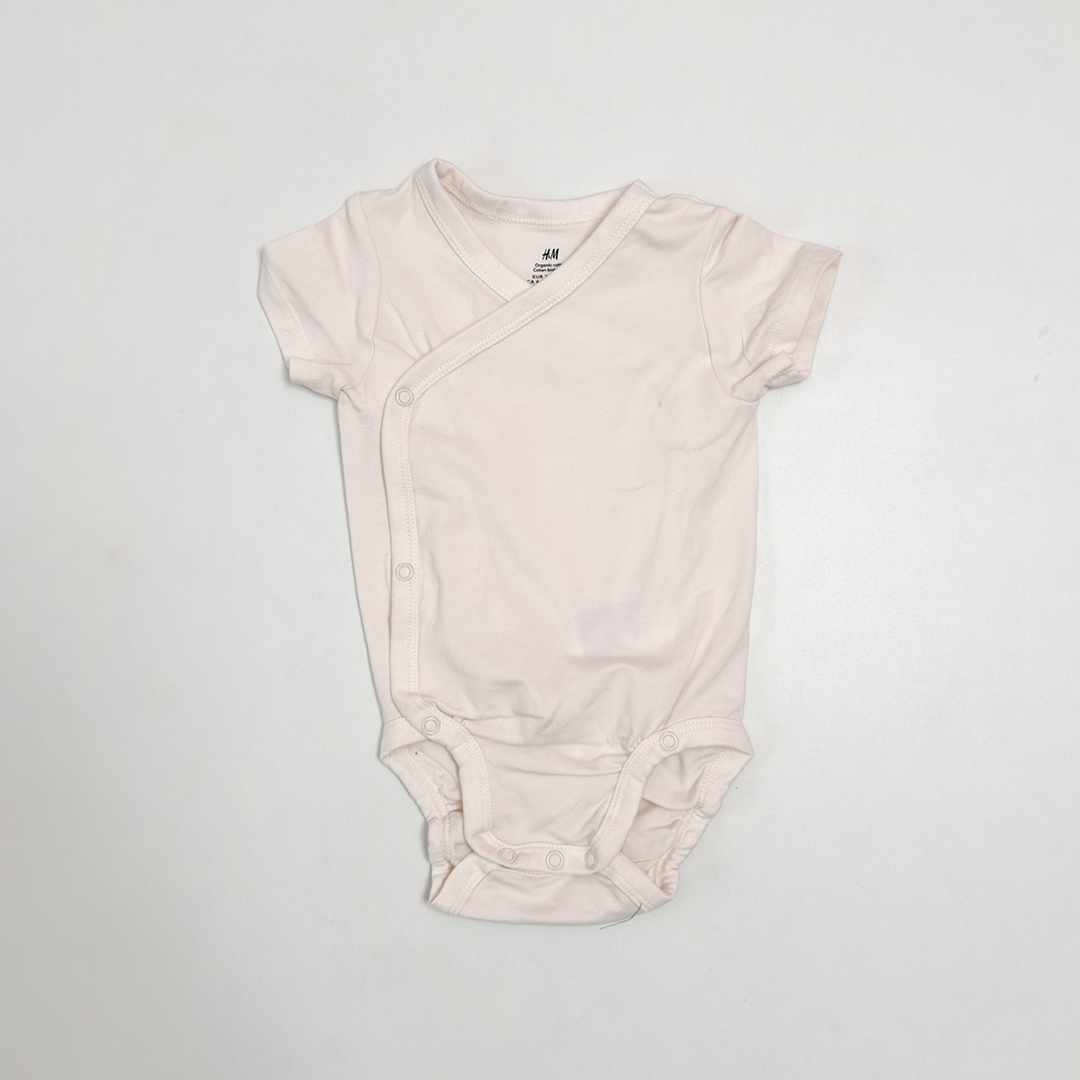 OFF WHITE WRAPOVER ONESIE