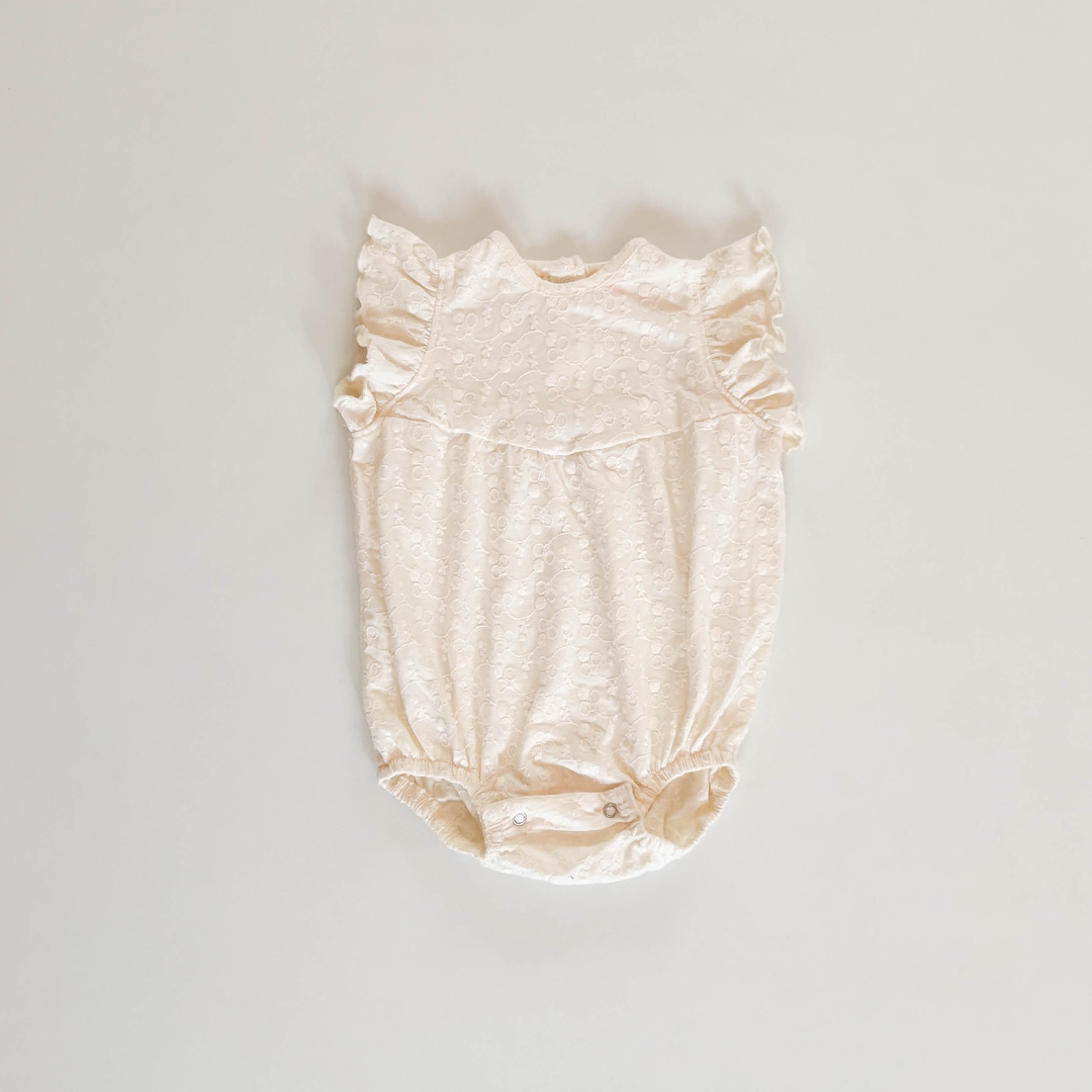 OFF WHITE THREAD ONESIE